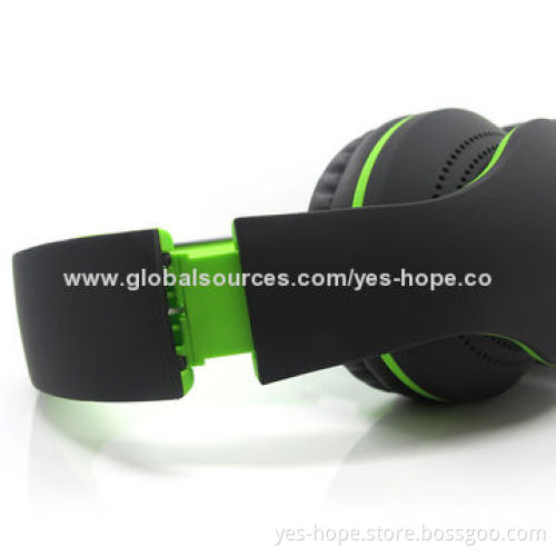 2014 foldable headphone with detachable cable with UV finishing&rubber finishing from Shenzhen fty
